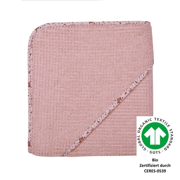 At home altrosa Kapuzen-Bt. 80 x 80 cm