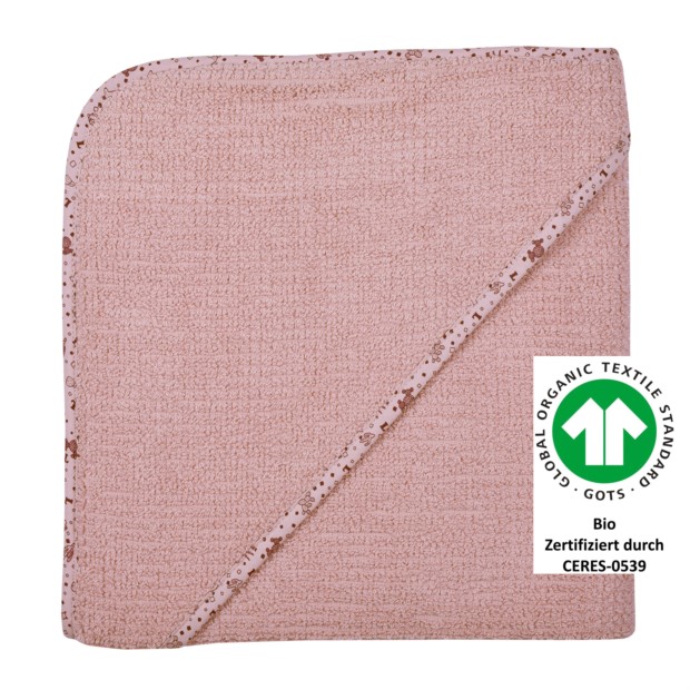 At home altrosa Kapuzen-Bt. 100x100 cm