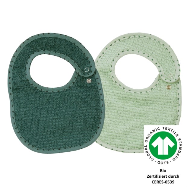 .At home gr�n Druckknopflatz 22x29 cm 2er Set