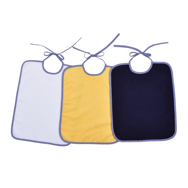 Riesen-L�tzchen Gr��e 32x40 uni 3er Set weiss-bana