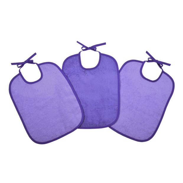 Riesen-L�tzchen Gr��e 32x40 uni 3er Set flieder-li