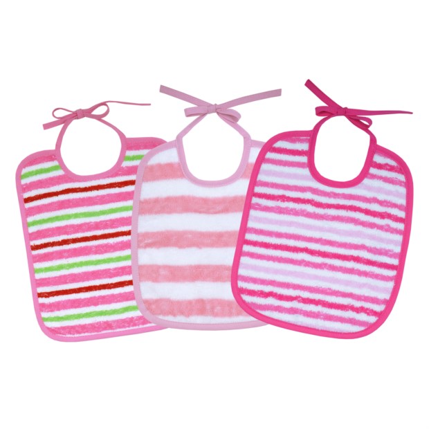 L�tzchen 3er Set Streifen M�dchen 25 x 30 cm 