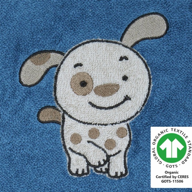 Hund rauchblau