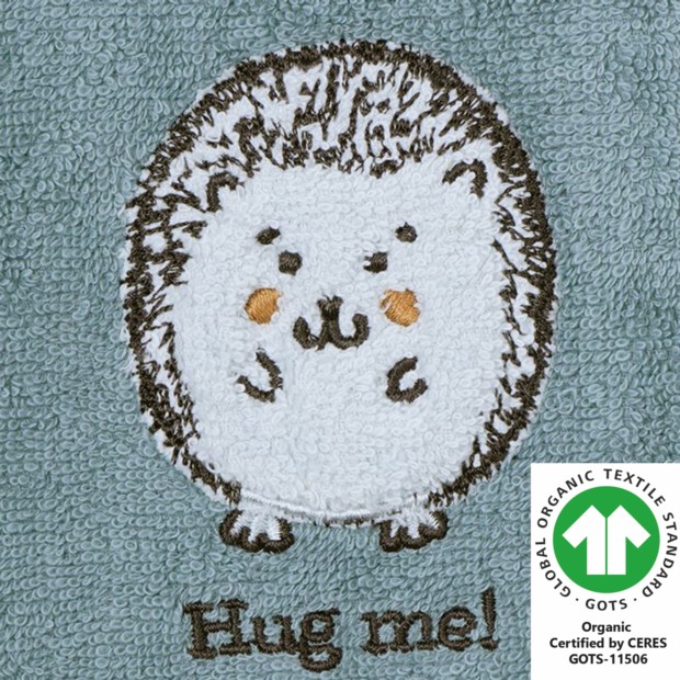 Igel blau