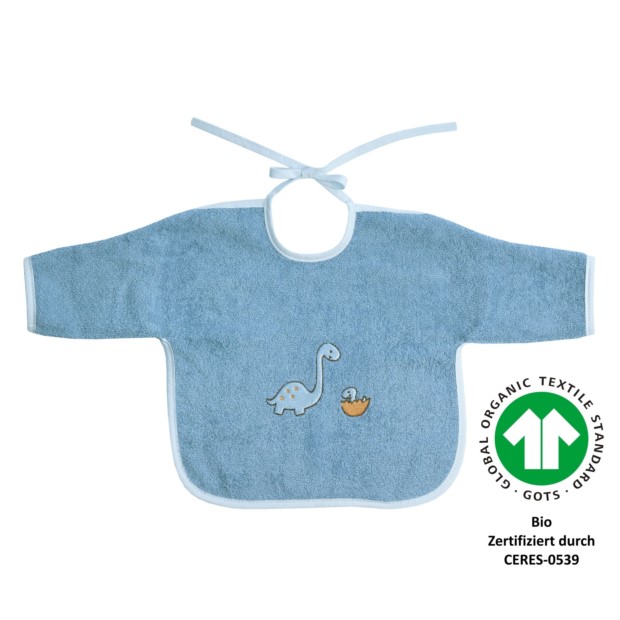 Dinofamilie stahlblau �rmell�tzchen Gr��e 68x34 cm