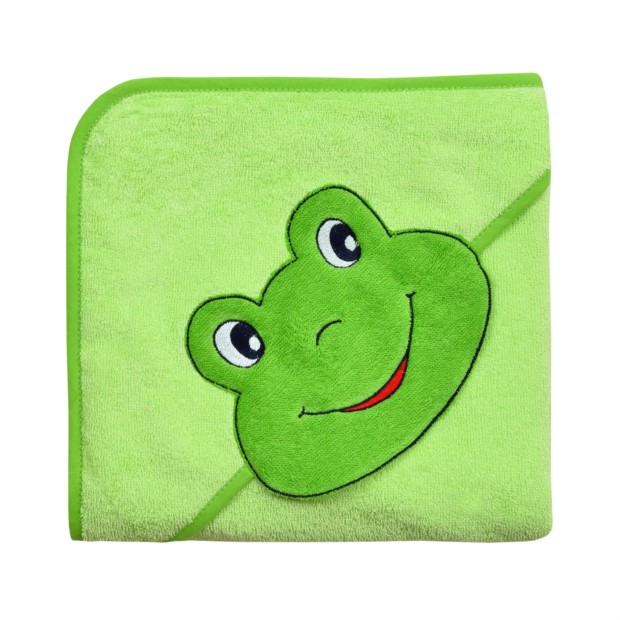 Frosch limone Kapuzen-Bt. Gr��e 80x80 cm