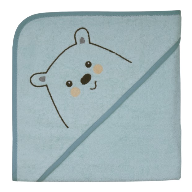 Eisb�r mint Kapuzen-Bt. Gr��e 100x100 cm