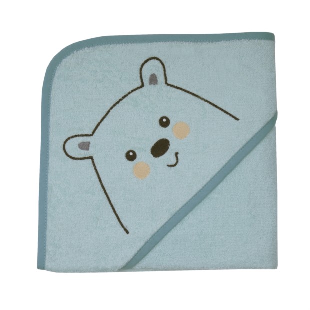 Eisb�r mint Kapuzen-Bt. Gr��e 80x80 cm