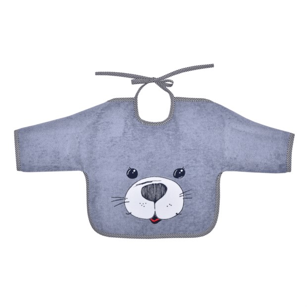 Seehund grau �rmell�tzchen Gr��e 68x34 cm