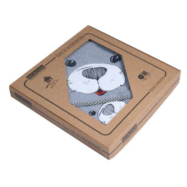 Seehund grau KBT (80x80 cm) +WHS in GK