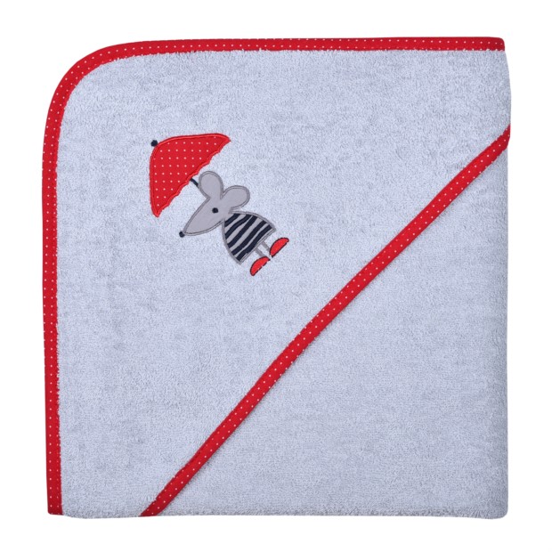 Maus Schirm chrom Kapuzen-Bt. Gr��e 100x100 cm