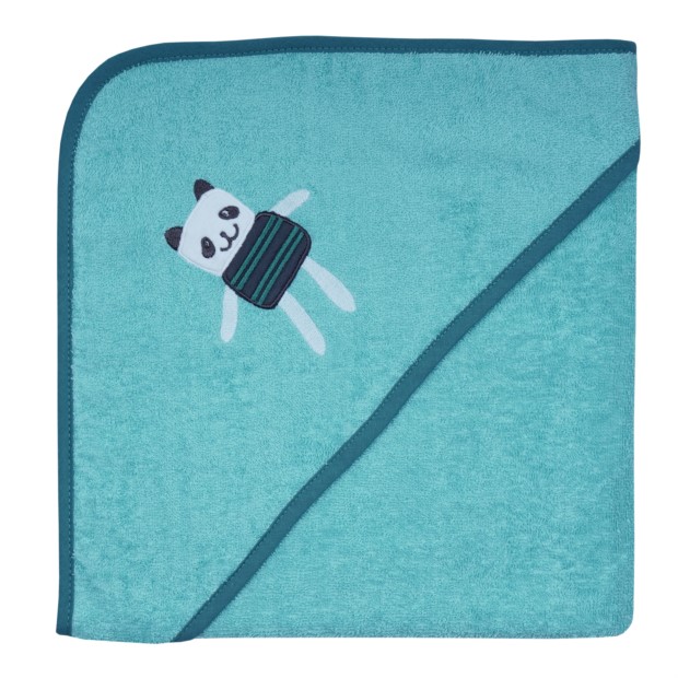 B�r dusty mint Kapuzen-Bt. Gr��e 100x100 cm