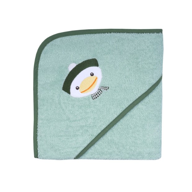 Ente-Junge mint Kapuzen-Bt. Gr��e 80x80 cm