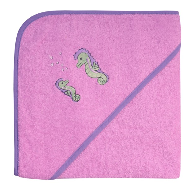 Seepferdchen hellflieder Kapuzen-Bt. Gr��e 100x100