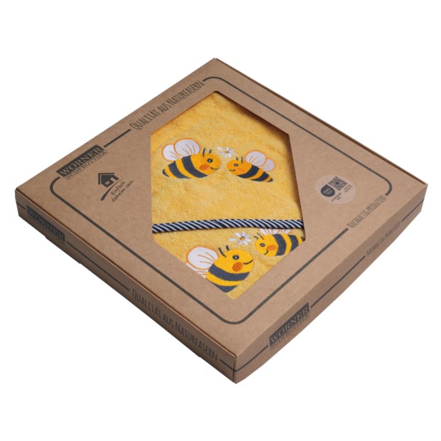 Bienen gelb KBT (80x80 cm)+WHS in GK