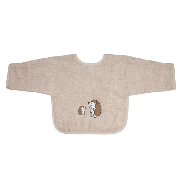 Igel greige �rmell�tzchen mit Druckknopf 