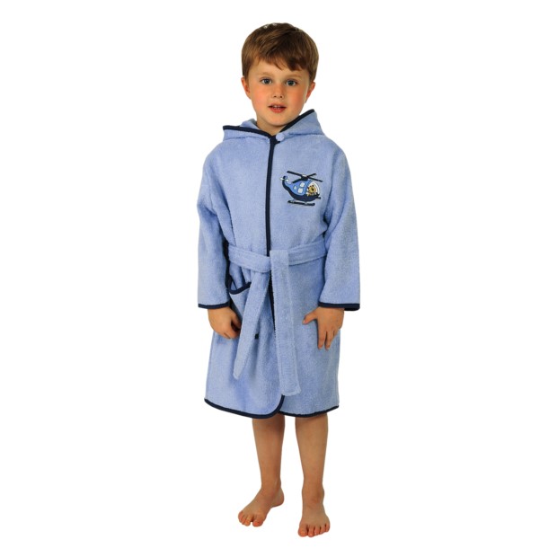 Hubschrauber sky Bademantel Gr. 74/80