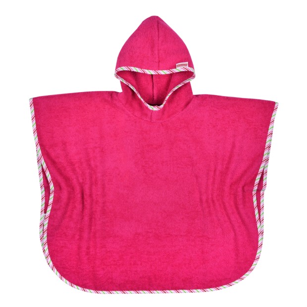 Uni beere Bade-Poncho Gr��e 60x75 cm