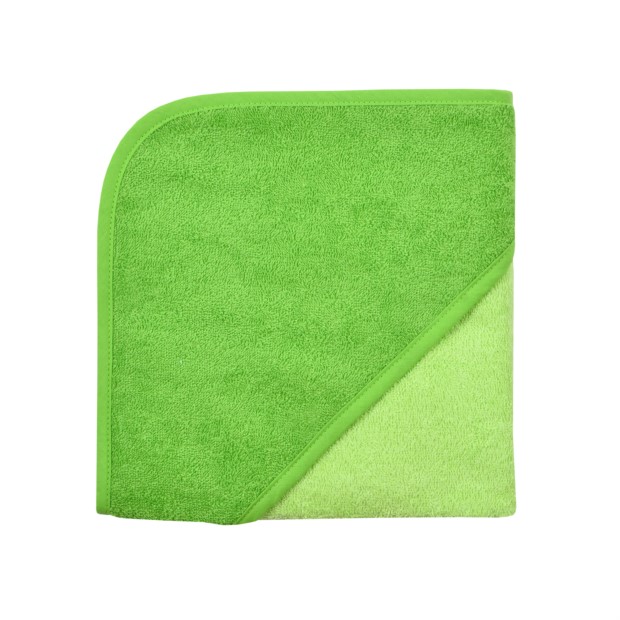 Uni limone/kiwi Kapuzen-Bt. Gr��e 80x80 cm