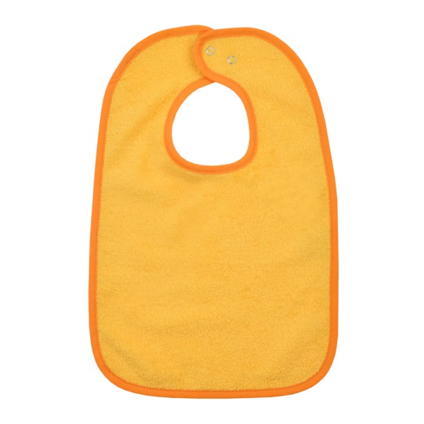 Uni goldgelb Riesen-Latz mit Druckknopf Gr 30x45 c