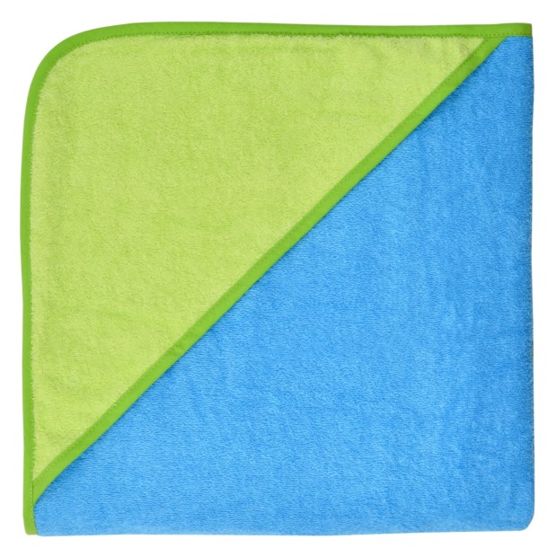 Uni ozean/limone Kapuzen-Bt. Gr��e 80x80 cm