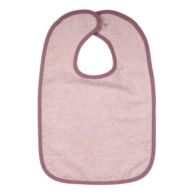 Uni peachrosa Riesen-Latz mit Druckknopf Gr 30x45 