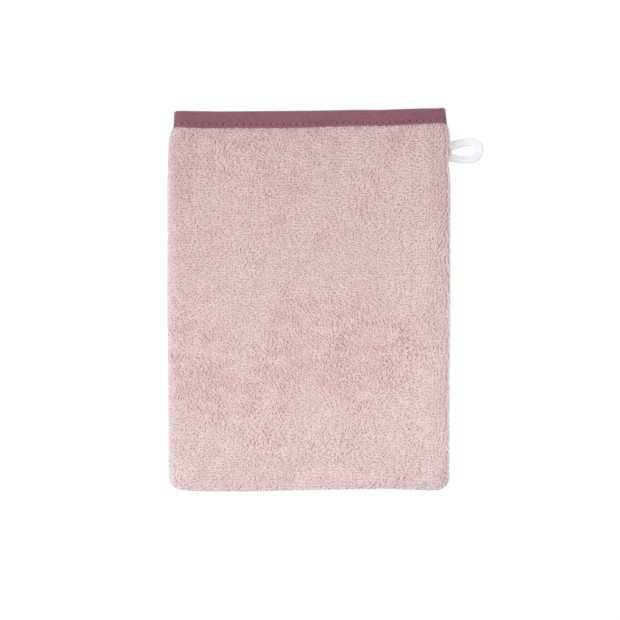 Uni peachrosa Waschhandschuh Gr��e 15x21 cm