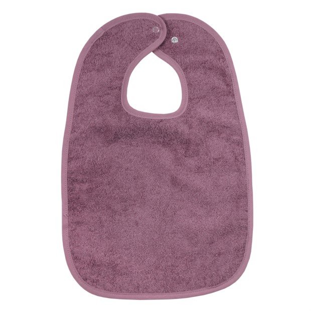 Uni mauve Riesen-Latz mit Druckknopf Gr 30x45 cm