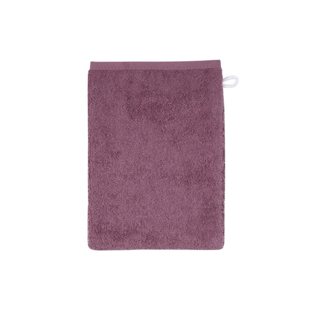 Uni mauve Waschhandschuh Gr��e 15x21 cm