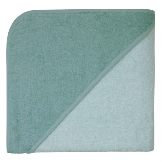 Uni mint-eisblau Riesen-Kapuzen-Badetuch 140x140 c