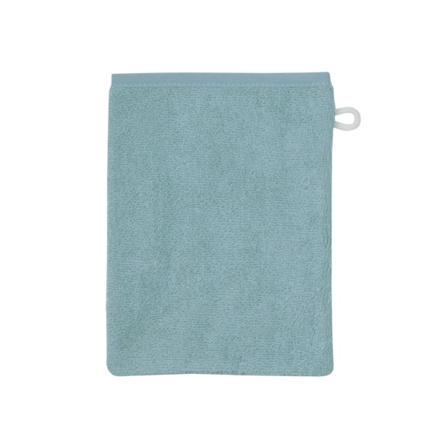 Uni eisblau Waschhandschuh Gr��e 15x21 cm