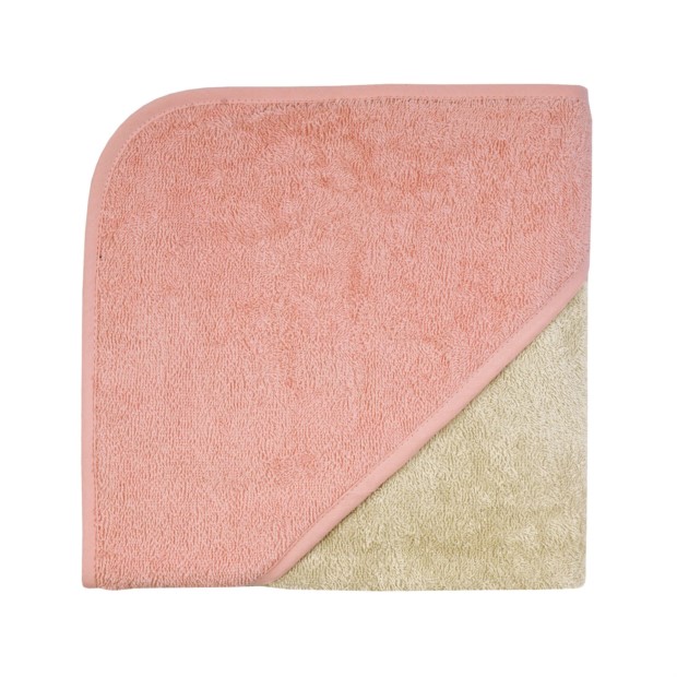 Uni greige-erika Kapuzen-Bt. Gr��e 80x80 cm