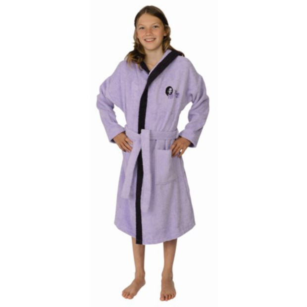 M�dchen-Bademantel Face2Face lila Gr��e 152