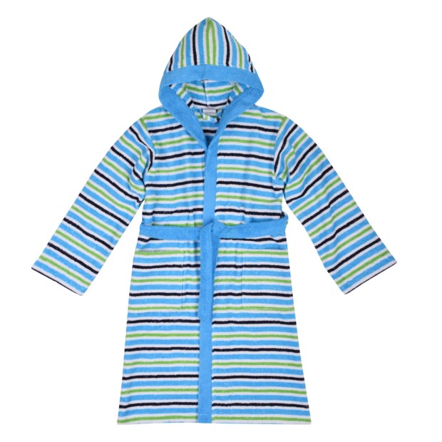 Jugend-Bademantel Ringel ozean Gr��e 164