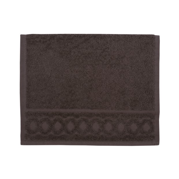 Jacquard R coffee G�stetuch 30/50 cm