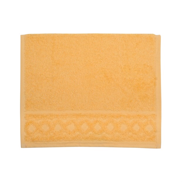 Jacquard R apricot G�stetuch 30x50 cm