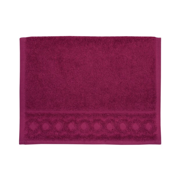 Jacquard R chianti G�stetuch 30x50 cm