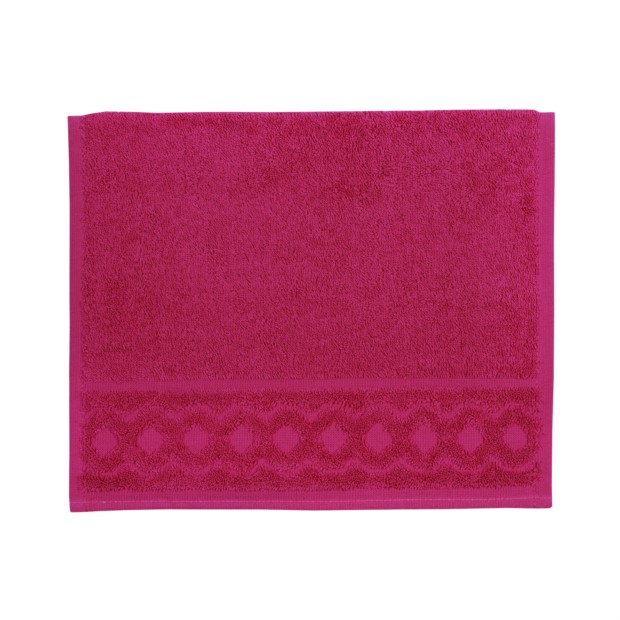 Jacquard R beere G�stetuch 30x50 cm