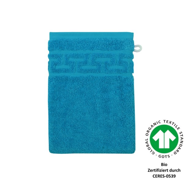 Jacquard M GOTS hawaii Waschhandschuh Gr��e 17x22 