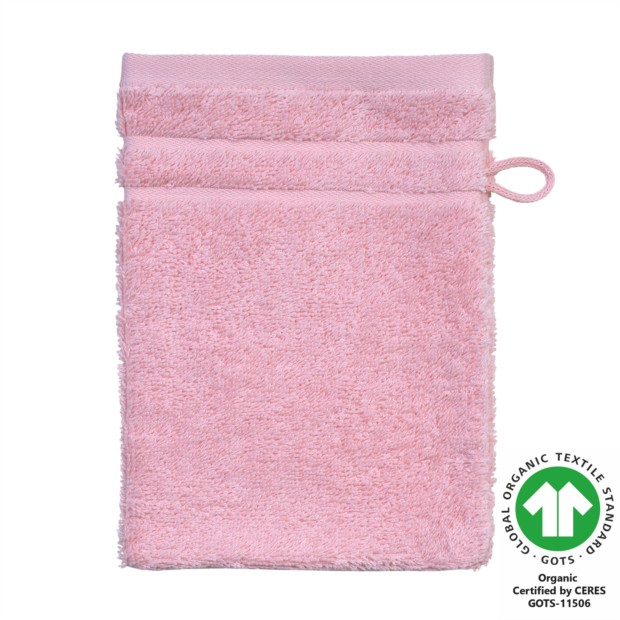 Waschhandschuh 17x22 cm rosa 751