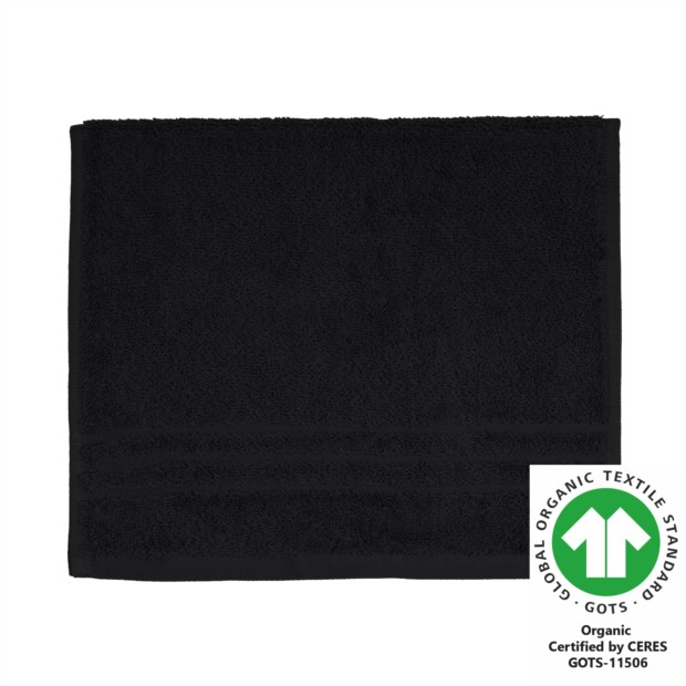 G�stetuch 30x50 cm schwarz 800