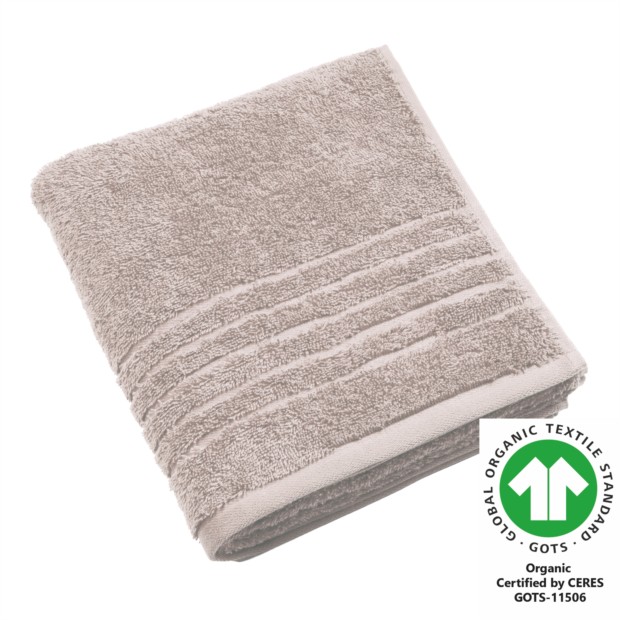Handtuch 50x100 cm greige 212
