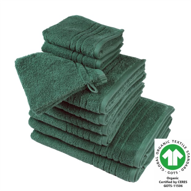 Organic feeling Badfrottier pinie 636