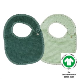 .At home gr�n Druckknopflatz 22x29 cm 2er Set