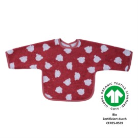 Jac. Teddy rot �rmell�tzchen mit Druckknopf 70x34 