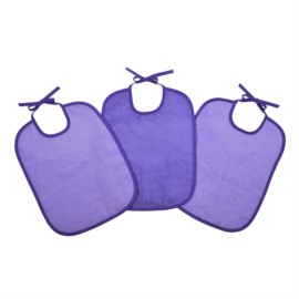 Riesen-L�tzchen Gr��e 32x40 uni 3er Set flieder-li