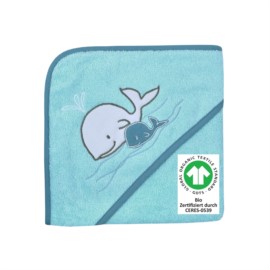 Walfamilie kristall Kapuzen-Bt. Gr��e 80/80