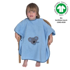 Koala Junge bleu Bade-Poncho Gr��e 60x75 cm