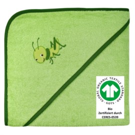 Grash�pfer hellgr�n Kapuzen-Bt. Gr��e 100/100