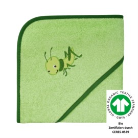 Grash�pfer hellgr�n Kapuzen-Bt. Gr��e 80/80